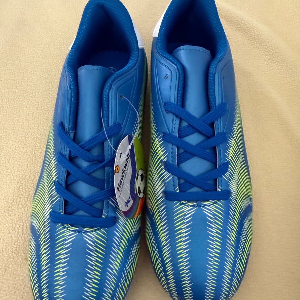Hawkwell Blue and Yellow Athletic Shoes
